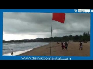 गोव्यात आज सायंकाळी जोरदार पावसाच्या सरी बरसल्या