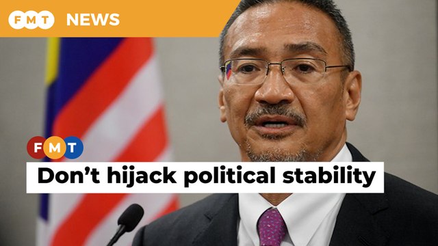 Not another power struggle, people are watching, cautions Hishammuddin