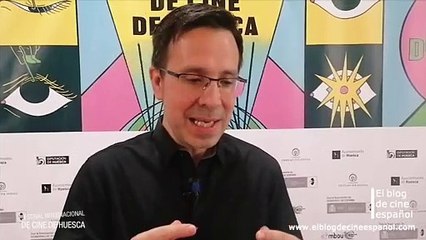 Entrevista a Germán Roda, director del documental "Vilas y sus dobles", en el Festival de Cine de Huesca.