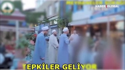 Tepki çeken görüntüler! İçki satılan yerlere 'tebliğ' ziyareti