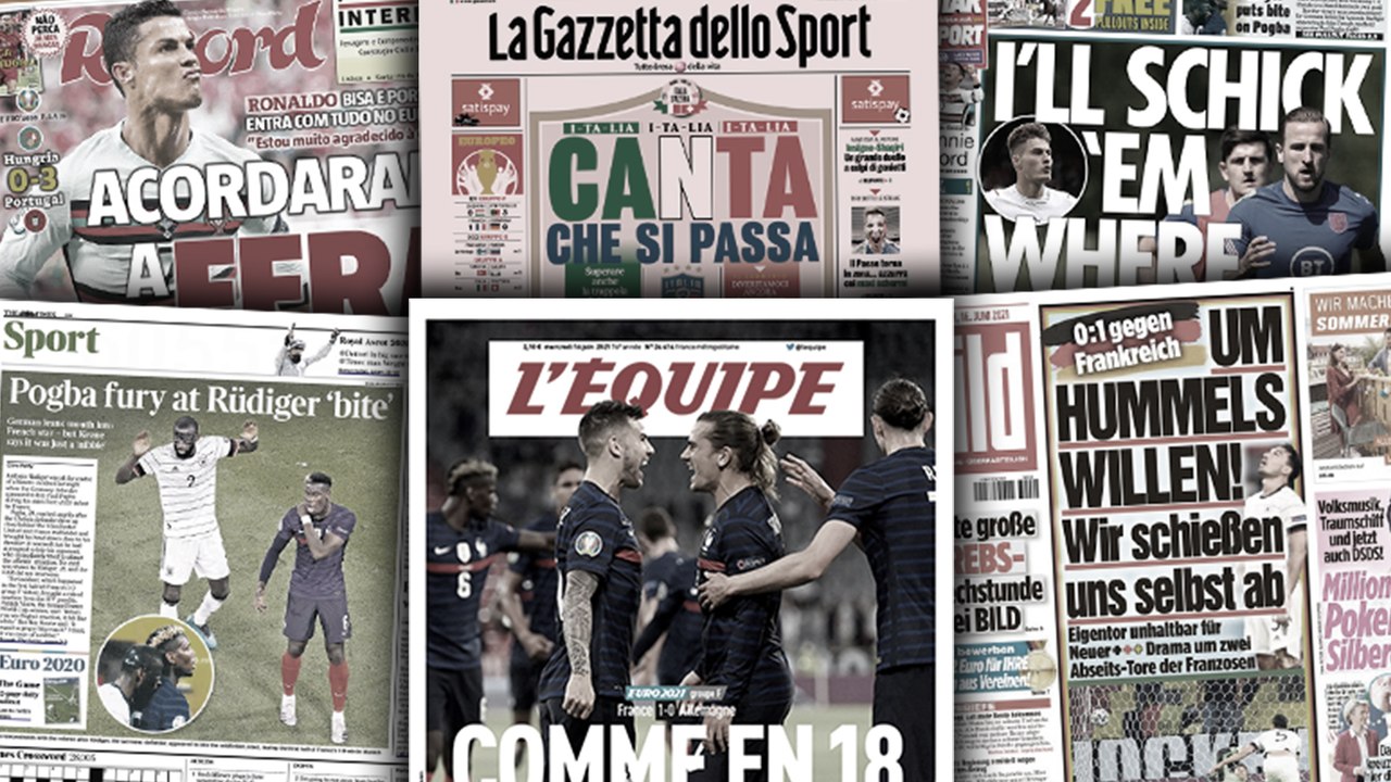 La morsure de Rüdiger sur Pogba fait grand bruit, la presse européenne en folie après la victoire des Bleus