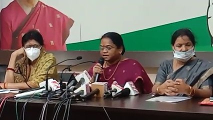 महिला कांग्रेस ने मोदी सरकार के 7 सालों में बढ़ी महंगाई को लेकर जारी की सीडी