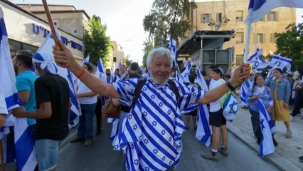 Regain de violence entre Palestiniens et Israéliens après "la marche des drapeaux"