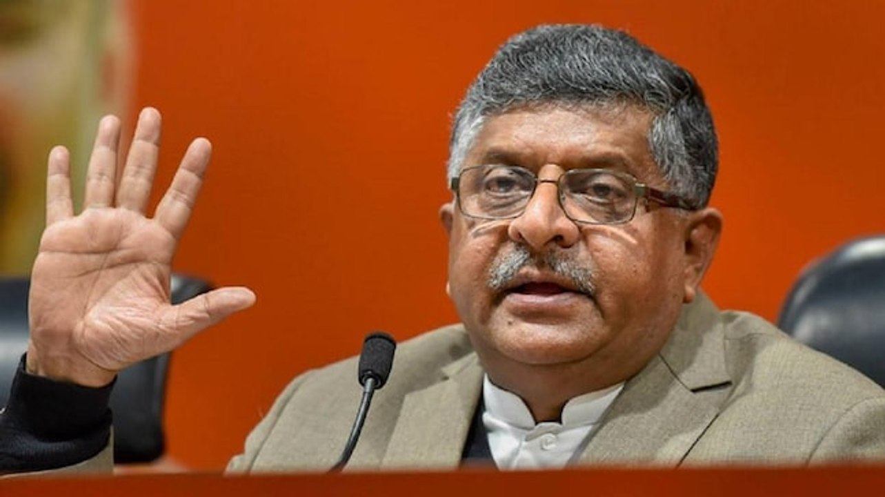 Twitter deliberately chose path of non-compliance: Ravi Shankar Prasad