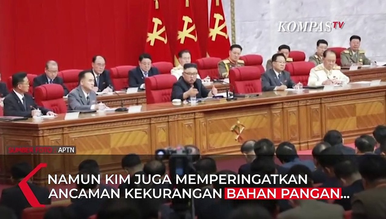 Kim Jong Un Ungkap Korea Utara Terancam Kekurangan Bahan Makanan