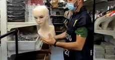 Padova - 500mila prodotti pericolosi sequestrati al Centro Ingrosso Cina (16.06.21)