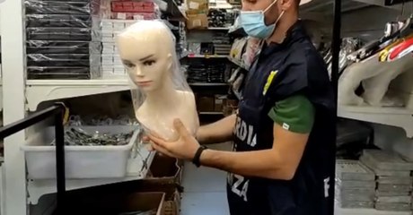 Padova - 500mila prodotti pericolosi sequestrati al Centro Ingrosso Cina (16.06.21)