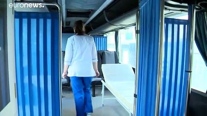 Βουλγαρία- Covid 19: Λεωφορείο λειτουργεί ως κινητή μονάδα εμβολιασμού στη Σόφια