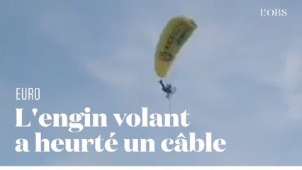 Un ULM de Greenpeace manque de s'écraser en tribune du match France-Allemagne à Munich