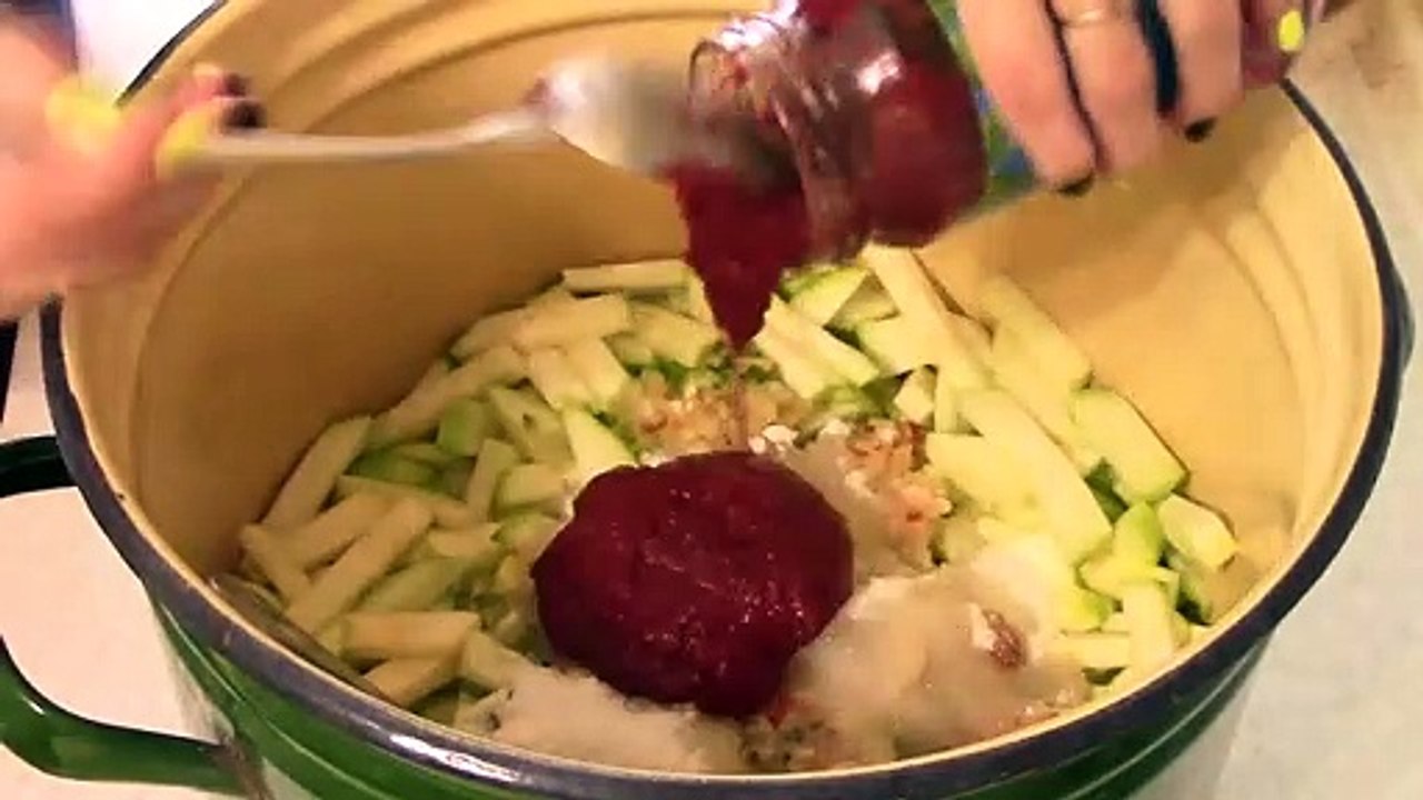 Лечо из кабачков