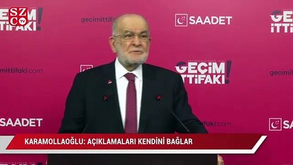 Karamollaoğlu: Açıklamaları kendini bağlar