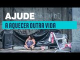 Iniciativa transforma meias em cobertores para proteger moradores de rua em São Paulo