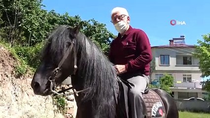 Askerde bindiği at, sivil hayatta şampiyon yaptı