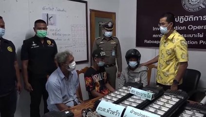 ปราจีนบุรี-ตร.ระเบาธไผ่ ตามรวบแก๊งโจรแสบลักแผงไฟ LED และอุปกรณ์แผงโซล่าเซล ของ อบต.อ้างติดหนี