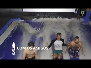 Quem disse que não dá para surfar na cidade?