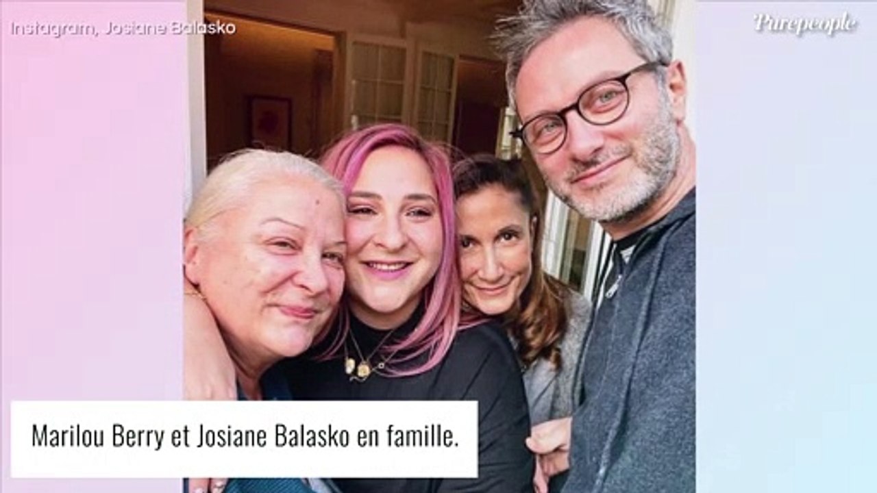 Josiane Balasko et sa fille Marilou Berry, une relation parfois tendue : "Il y a eu des conflits..."