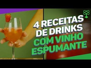 4 drinks para fazer com vinho