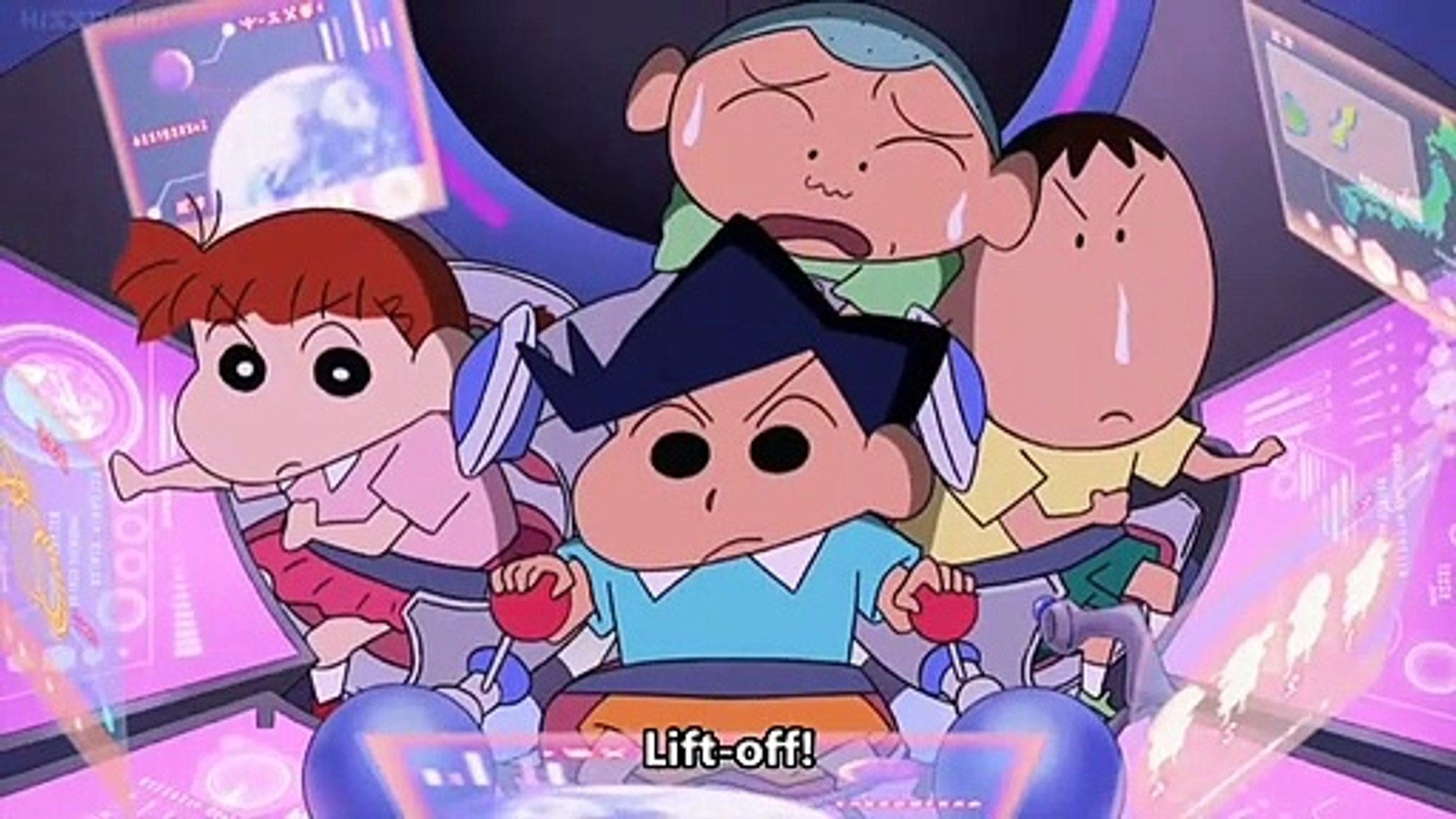 Motear Día del Niño contar crayon shin chan invasion alien shiriri