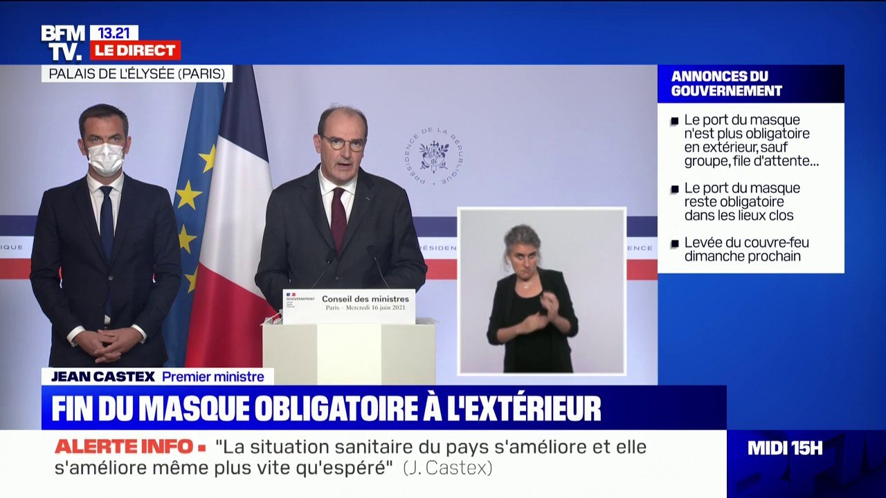 Jean Castex: "L'enjeu des prochaines semaines pour nous mettre à l'abri, c'est de continuer à vacciner"