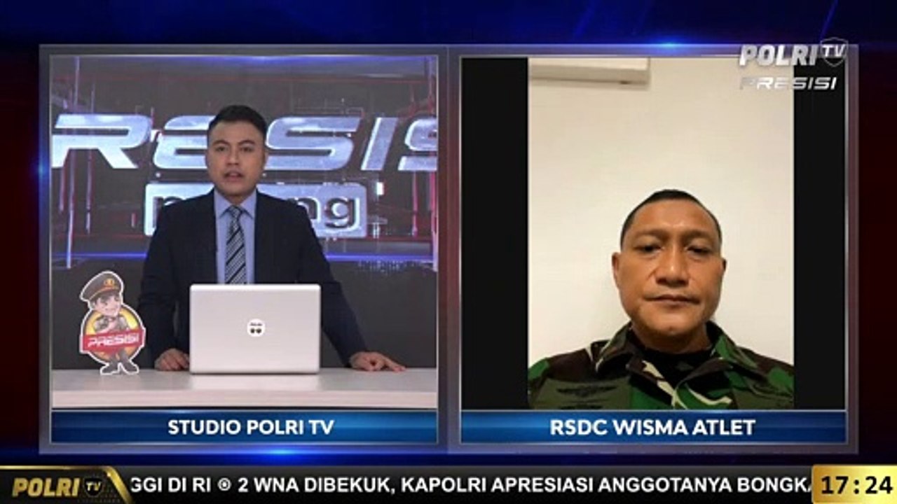 LIVE Dialog Komandan Lapangan RSDC Wisma Atlet