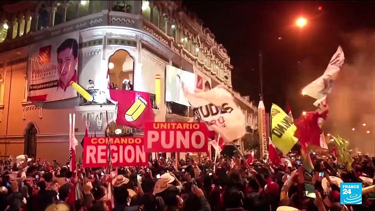 Peru leftist Castillo claims election win as Fujimori fights result