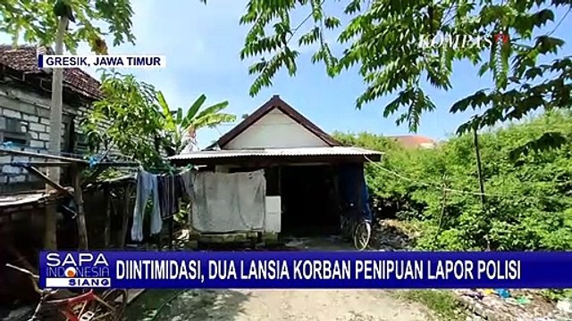 Jadi Korban Penipuan Sertifikat Tanah, Pasutri Lansia di Gresik Diusir dari Tempat Tinggalnya