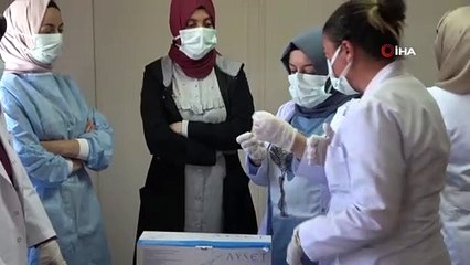 Sivas OSB’de aşılama başladı