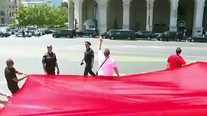 Başkan Recep Tayyip Erdoğan taraftarlarla bir araya geldi