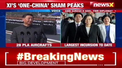 Xi's 'One China' Scam 28 Aircrafts In Taiwan's Adiz NewsX
