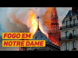 Catedral de Notre Dame: 8 séculos de história queimam em Paris