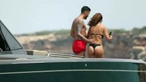 Tamara Gorro y Ezequiel Garay derrochan amor en las aguas de Ibiza - GTRES