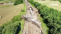 Ardennes : des wagons déraillent après la collision d'un camion avec un train transportant des produits chimiques