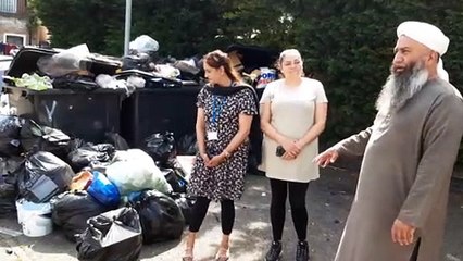 Fly-tipping at Berry Court in Peterborough