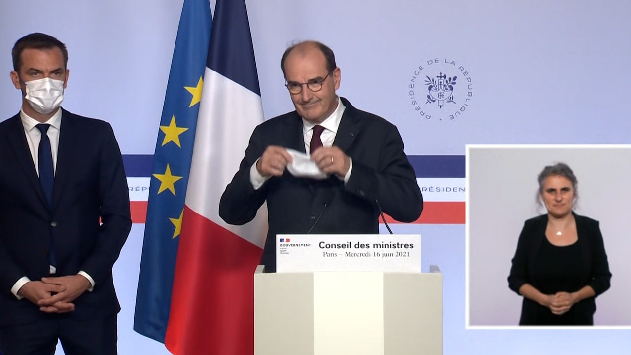 Fin du port du masque, levée du couvre-feu, vaccination... les annonces de Jean Castex en intégralité
