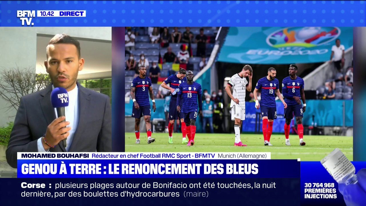 "Ce qu'ont voulu faire les joueurs, c'est porter un soutien profond à toutes les victimes d'agressions racistes et de discriminations": Mohammed Bouhafsi répond à Valérie Boyer sur le genou à terre des Bleus