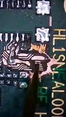 Some operations can not be learned in one day, need more practice, scraping the motherboard jumping