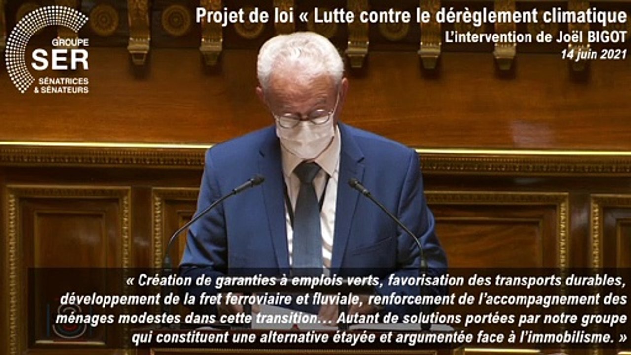 PJL Climat et Résilience : l'intervention de Joël Bigot p.2