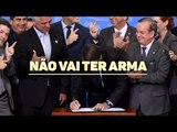 Senado diz não e derruba o decreto de armas de Bolsonaro