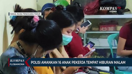 Polisi Amankan Belasan Anak Bekerja di Tempat Hiburan Malam