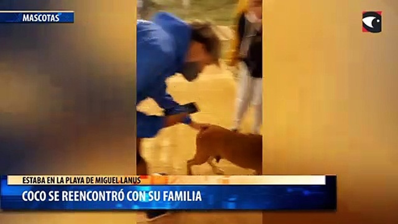 Coco se reencontró con su familia