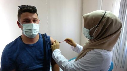 SİVAS'TA 1'İNCİ OSB'DE 'YERİNDE AŞI' UYGULAMASI BAŞLADI