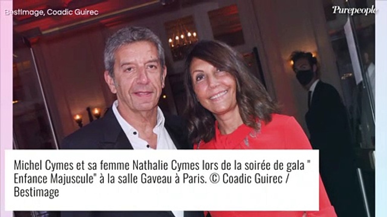 Michel Cymes et sa femme Nathalie : rare apparition du couple pour Enfance Majuscule