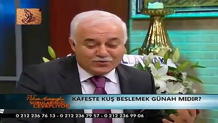 Kafeste kuş beslemek günah mıdır?