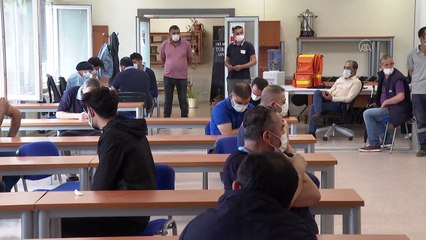 İSTANBUL - Organize sanayi bölgelerinde mobil aşı uygulamasına başlandı