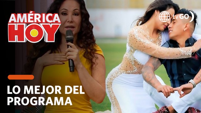 América Hoy: Yanet Barboza aplaude separación de Christian Cueva y su esposa tras ampay (HOY)