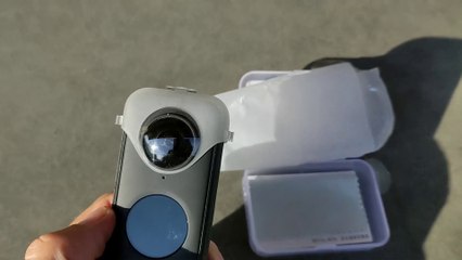Test des lentilles de protection et coque transparente pour l'Insta360 One X2