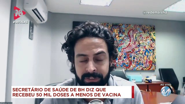 BH recebeu menos vacinas em última remessa do estado de Minas Gerais