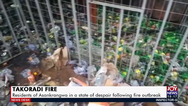Takoradi Fire: Residents of Asankrangwa in a state of despair following fire outbreak (16-6-21)