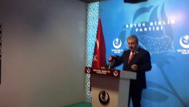 ANKARA - BBP Genel Başkanı Destici, gündemi değerlendirdi