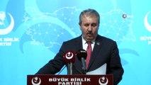 BBP Genel Başkanı Destici:, “Eski Türkiye özlemi içerisinde olanlar erken seçim istiyorlar”